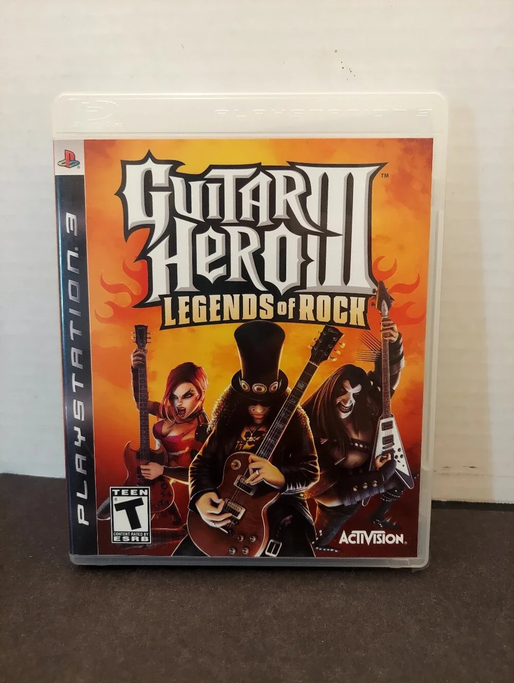 Guitar Hero III Legends of Rock Game for PlayStation 3 PS3 Guitar hero 3 ps3 cib